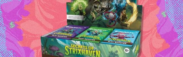 The Magic: The Gathering Secrets of Strixhaven Play Booster Box is close to market price on Amazon — score the all-time low price