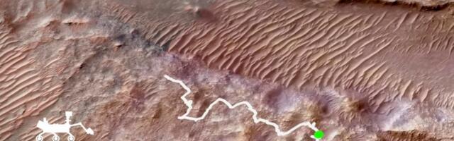 Follow Mars rover’s 18-mile trip in NASA’s animated route map