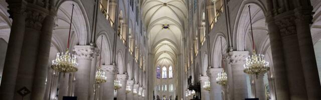 Photos show inside the rebuilt Notre Dame Cathedral ahead of its reopening