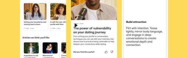 Bumble launches in-app advice hub for daters
