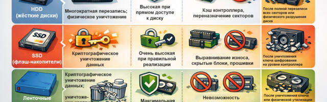 Безвозвратное удаление — самая сложная операция в ЦОД