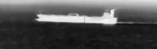 Ukrainian drones hit a Russian 'shadow fleet' tanker in the Mediterranean Sea for the first time, security official says