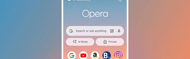 Opera's latest Android update includes a soccer hub and a refreshed start page
