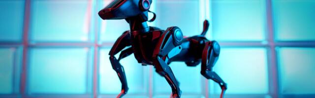 This $1,299 Robot Dog Plays Soccer, Dances and Can 'Evolve' With AI