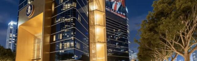 Trump Posts Concept Art of His Presidential Library, and It’s AI Slop