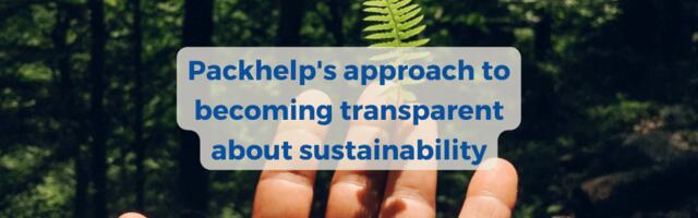 Packhelp’s approach to becoming transparent about sustainability