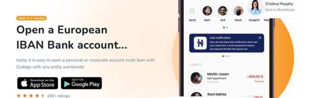 Codego Group Launches CodegoPay – An All-In-One Payment App with IBANs, Cards, and Crypto-EURO Conversions