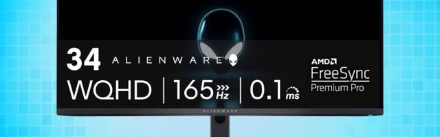 Alienware's award-winning 34-inch curved QD-OLED gaming monitor is now discounted to its lowest price ever