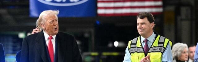 Suspended Ford employee who heckled Trump sparks nearly $700,000 in GoFundMe donations