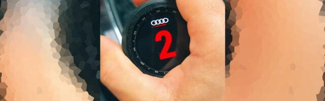 Audi enthusiast upgrades 2001 A4 gear shift with old smartwatch in 3D-printed housing — vide-coded WearOS app displays gear selection, can be used to control in-car media