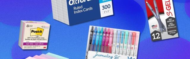 Save $10 when you spend $50 or more on school supplies at Amazon