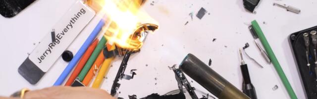YouTuber takes blowtorch to iPhone Air
