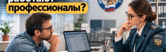 В налоговой работают профессионалы?