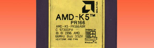 AMD's legendary K5, its first independently-designed processor, is being removed from the Linux kernel — 4.3-million-transistor chip gets the axe because it lacks Time Stamp Counter (TSC) support, making it a coding burden
