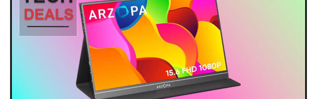 This 15.6-inch IPS portable monitor is 36% off — at only $69, this is a cheap answer to your Back to School second screen needs