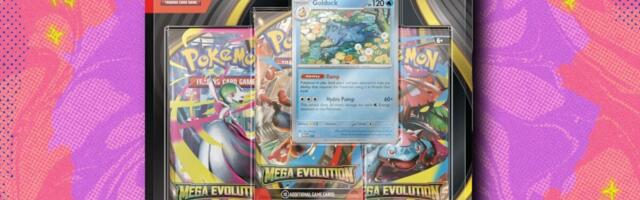 The Pokémon TCG Mega Evolution 3-pack blister is near market value on Amazon