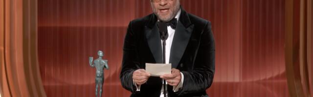 Seth Rogen pays a moving tribute to Catherine OHara during Actor Awards