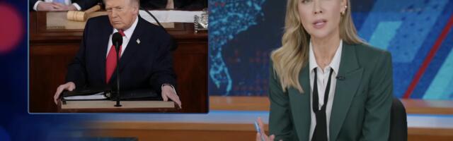 The Daily Show critiques Trumps endless State of the Union address