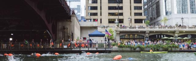 Chicago’s Once-Disgusting River Just Hosted a Swimming Party