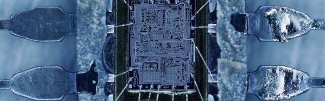 Intel's revolutionary 54-year-old 4004 chip was the world's first programmable microchip — 2,300-transistor 10,000nm processor exposed Intel's revolutionary 54-year-old 4004 chip was the world's first programmable microchip — 2,300-transistor 10,000nm processor exposed