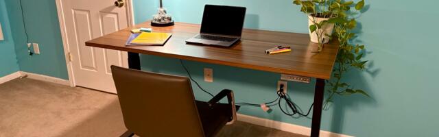 Simple Height Adjustable Desk review: A mid-range standing desk with more depth than the 'simple' name might suggest