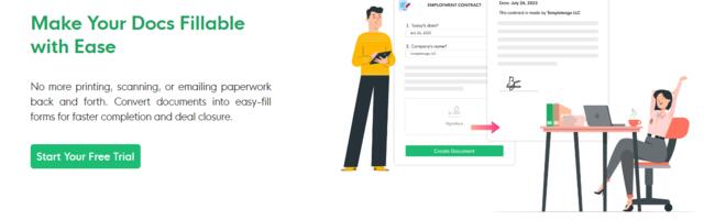 Get Fillable Forms within Minutes with TemplatesGo