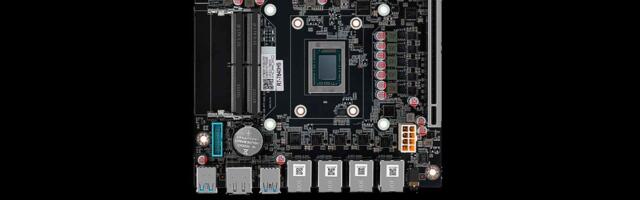 AMD mobile CPUs power new mini-ITX motherboards — Zen 3 or Zen 4 chip onboard, two M.2 slots, and four 2.5G Ethernet ports