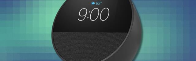 Wake up with 31% off the smart alarm-enabled Amazon Echo Spot today