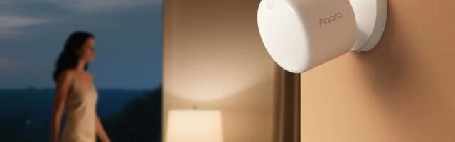 Aqara’s cord-free presence sensor runs for up to three years on battery power