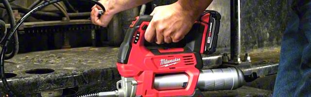 Here's How To Use A Milwaukee Battery-Powered Grease Gun