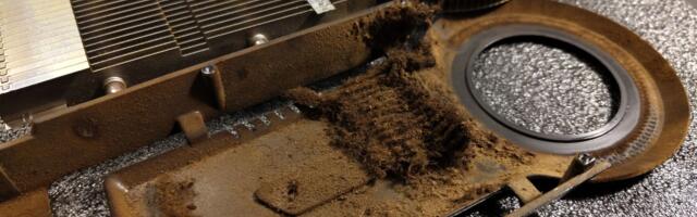 Computer technician refurbs GPU clogged with tar and nicotine from 17 years of use by a smoker — 'I am not blowing on that; I’m getting cancer from this' says repair tech