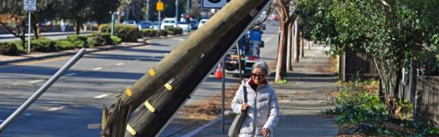 Nearly 13,000 Pacific Gas and Electric customers still without power across Bay Area after punishing weekend storm