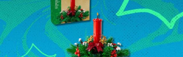 The Lego Christmas Table Decoration is on sale for $24 and itll arrive well before the holidays