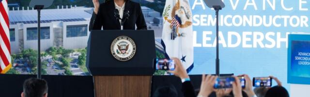Kamala Harris visits Silicon Valley to highlight huge new Applied Materials chip project