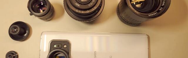 Putting a a real camera lens on a cameraphone with 1-inch sensor is a fascinating mod