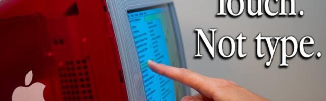 Video Shows Off Prototype Touchscreen iMac... From 1999