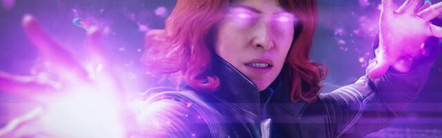 The X-Men don't exist in Marvel's Wolverine, and while Spider-Man does, he'll only appear fleetingly in an "Easter-eggy" kind of way