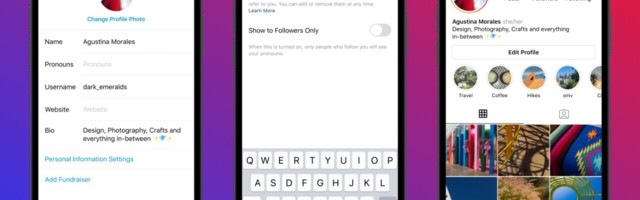 Instagram can now display your pronouns directly on your profile