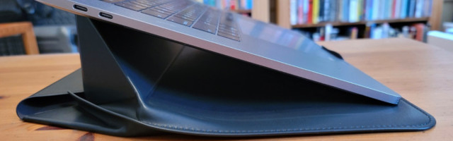 Moft is back with a clever laptop sleeve that converts into a stand