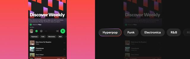 Spotify adds genre controls to Discover Weekly