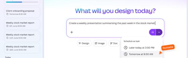 Autonomous agentic assistants are at an 'absolute early adopter stage': Scheduling in Canva AI 2.0 is about to "democratize" that