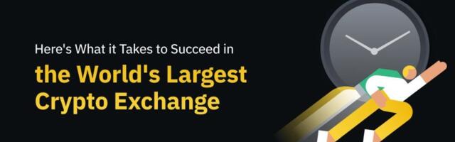 Here’s What It Takes to Succeed in the World’s Largest Crypto Exchange
