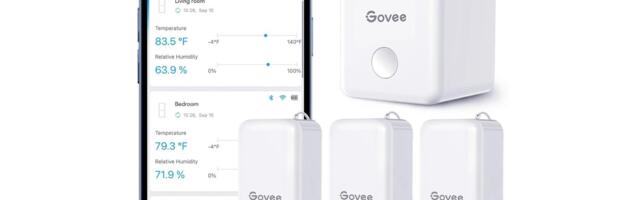 Govee WiFi Hygrometer Thermometer Sensor 3-Pack Just Got Cheaper, Now Under $19 Each
