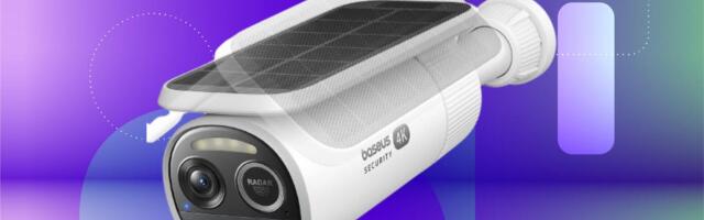 An Innovative New Security Camera Has a Solar Panel that Follows the Sun