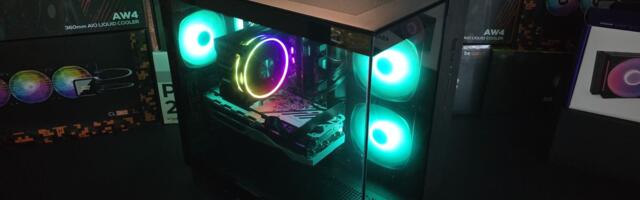 Montech King 65 Pro Case Review: Diffused lighting and dark glass