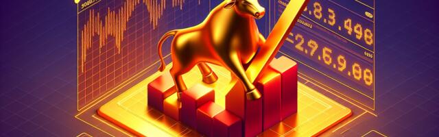 Dow hits new record high, gains 426 points