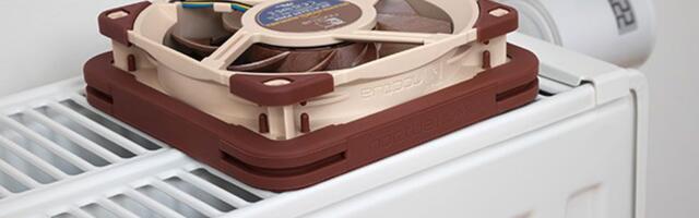 Noctua pitches its PC fans as home heating boosters — active fans beat natural convection