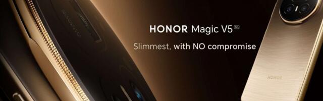 Honor Magic V5 is official - even slimmer body, bigger battery and better camera