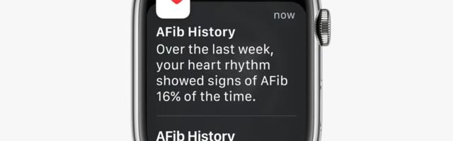 Apple Watch AFib History Feature Qualified by FDA to Evaluate Medical Devices