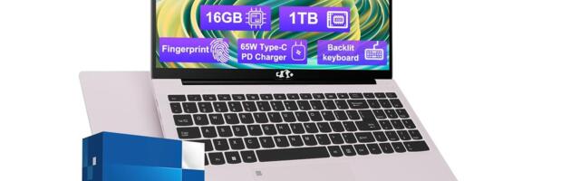 This 15-Inch Laptop With 1TB of Storage and 16GB RAM Hits a Record Low on Amazon, Now Priced Below $300